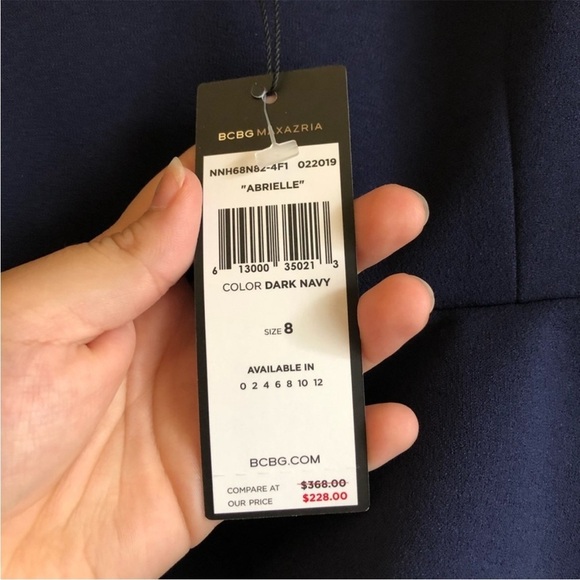 New BCBGMaxAzria Aubrielle Maxi Gown Dress - Picture 7 of 10